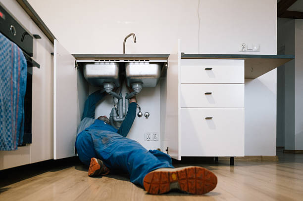Professional Drain Cleaning technician working in Millwood, WA